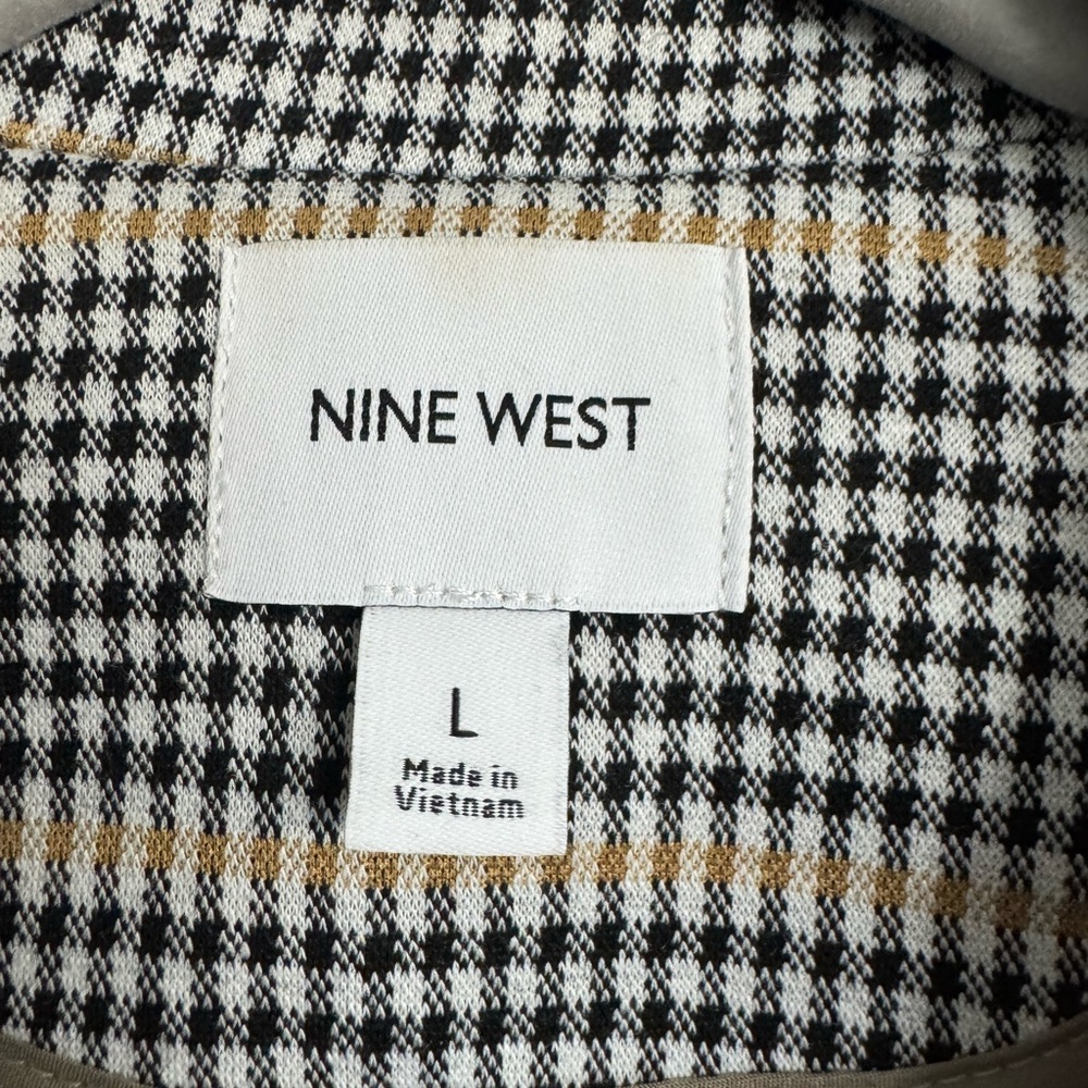 Nine West Brown and Black Utility Jacket - Picture 3 of 5